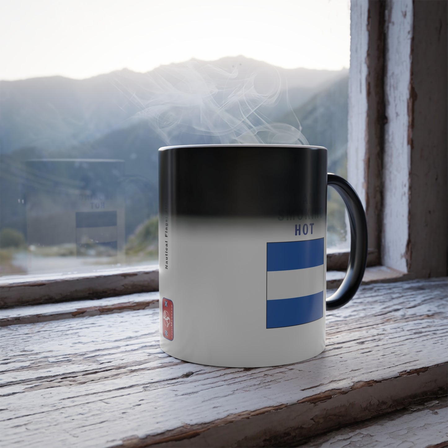 nautiMessage Hidden Message Mug - JULIETT - I am Smoking Hot