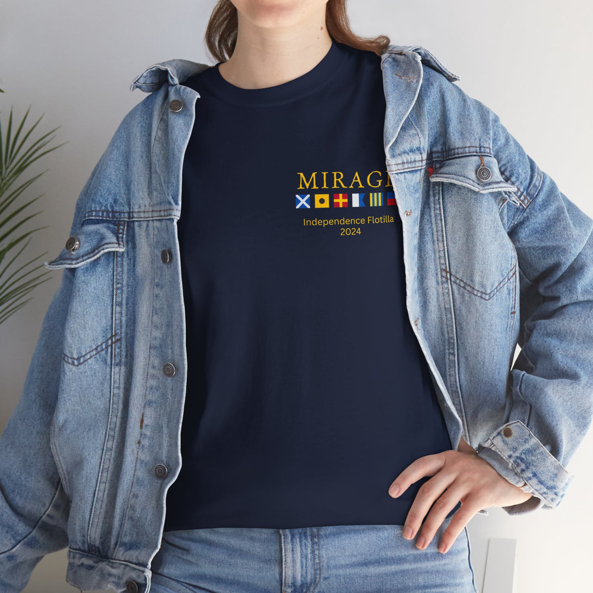 nautiMessage tShirt for vessel: MIRAGE Independence Flotilla 2024