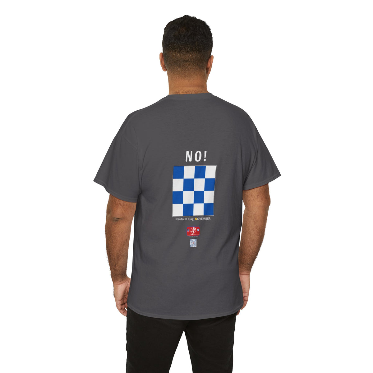 nautiMessage Tee Shirt CHARLIE/NOVEMBER - Front: YES   Back: NO