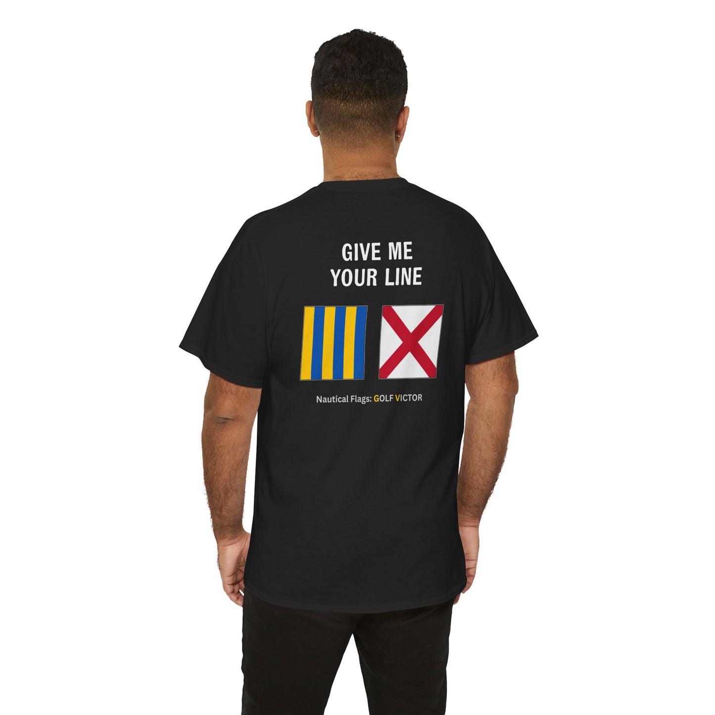 nautiMessage Tee Shirt GOLF VICTOR - Give Me Your Line