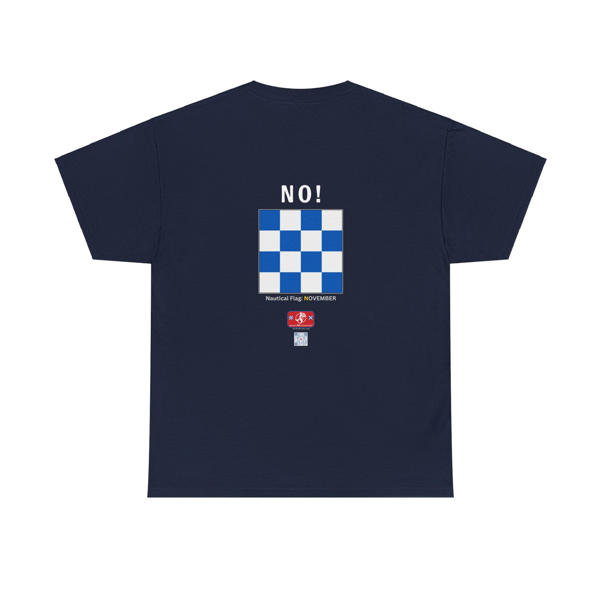nautiMessage Tee Shirt CHARLIE/NOVEMBER - Front: YES   Back: NO