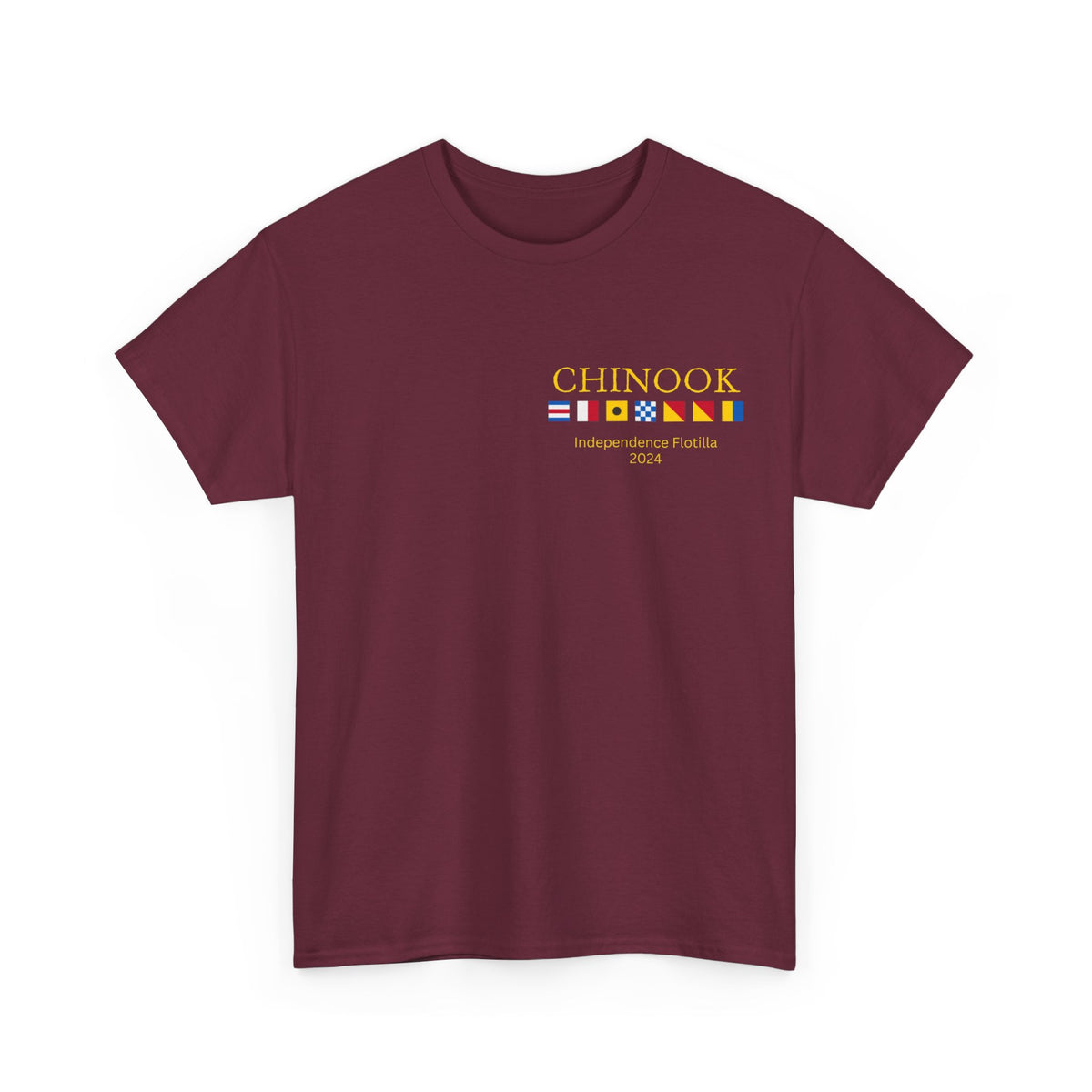 nautiMessage tShirt for vessel: CHINOOK Independence Flotilla 2024