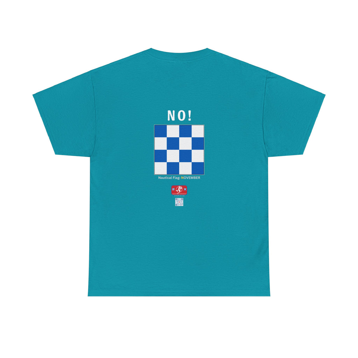 nautiMessage Tee Shirt CHARLIE/NOVEMBER - Front: YES   Back: NO