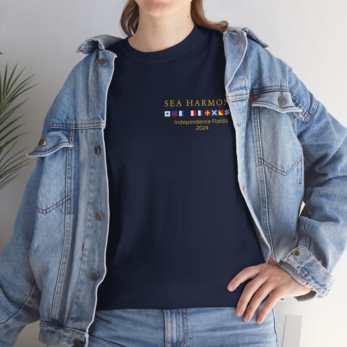 nautiMessage tShirt for vessel: SEA HARMONY Independence Flotilla 2024