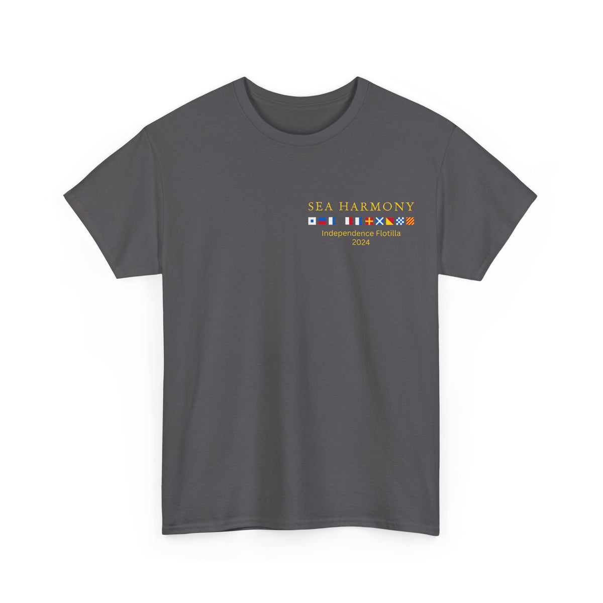 nautiMessage tShirt for vessel: SEA HARMONY Independence Flotilla 2024