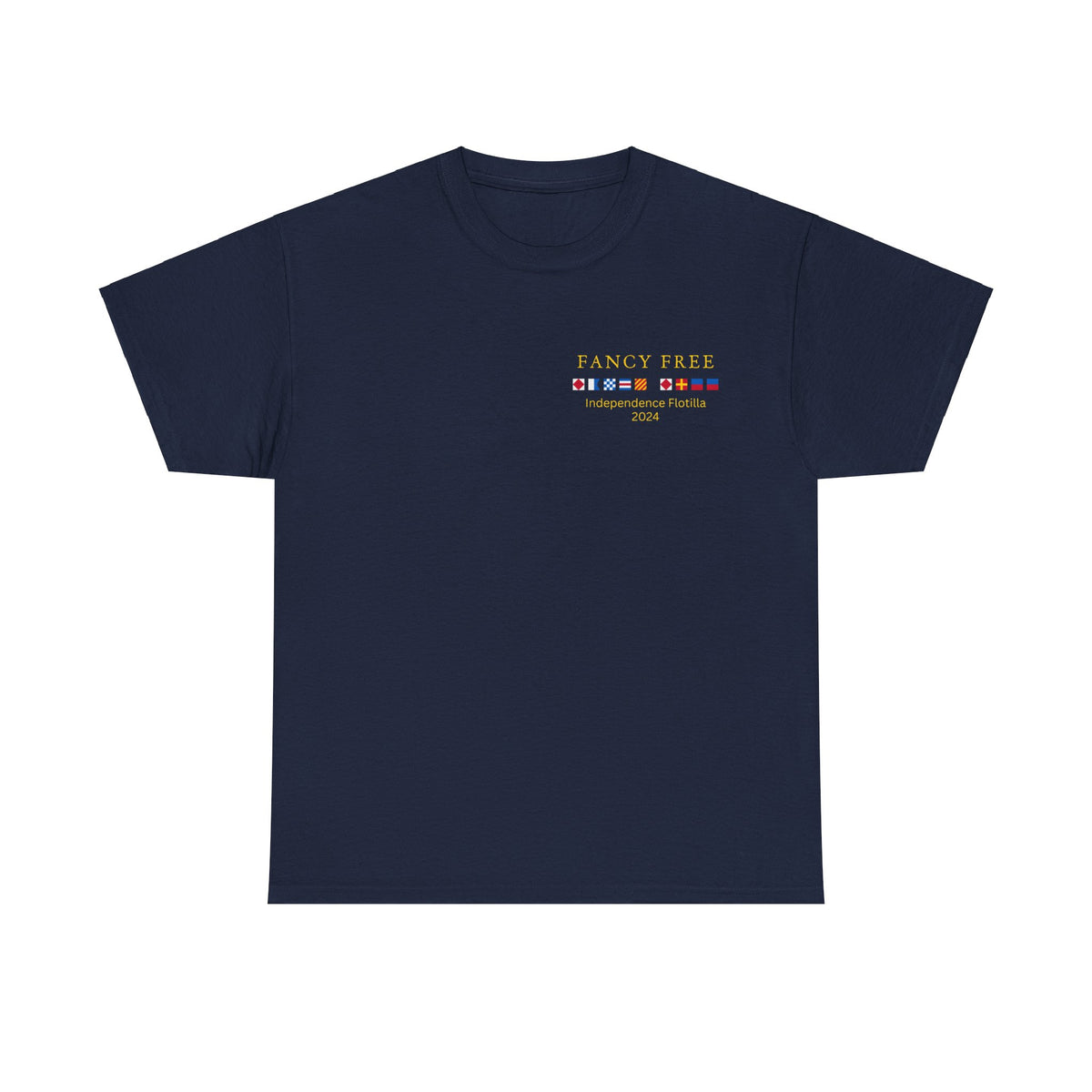 nautiMessage tShirt for vessel: FANCY FREE Independence Flotilla 2024