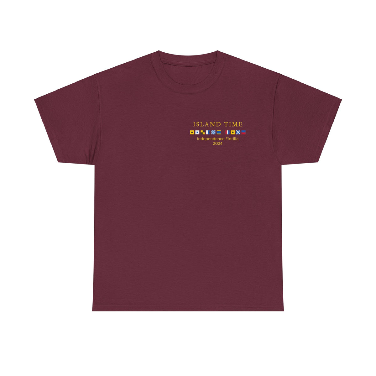 nautiMessage tShirt for vessel: ISLAND TIME Independence Flotilla 2024