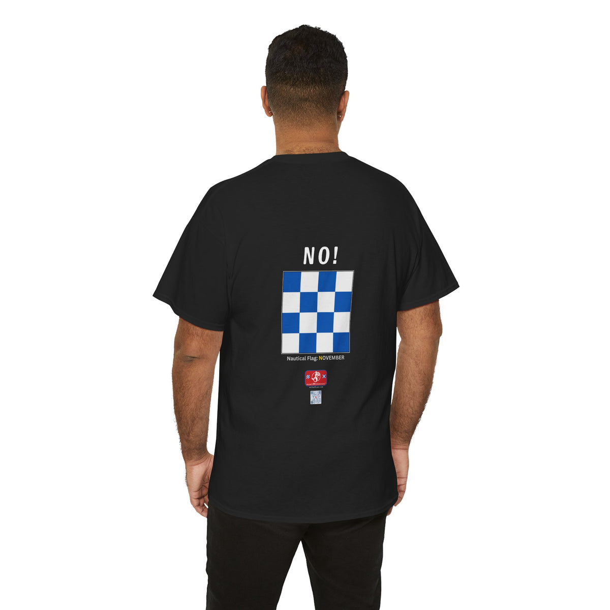 nautiMessage Tee Shirt CHARLIE/NOVEMBER - Front: YES   Back: NO