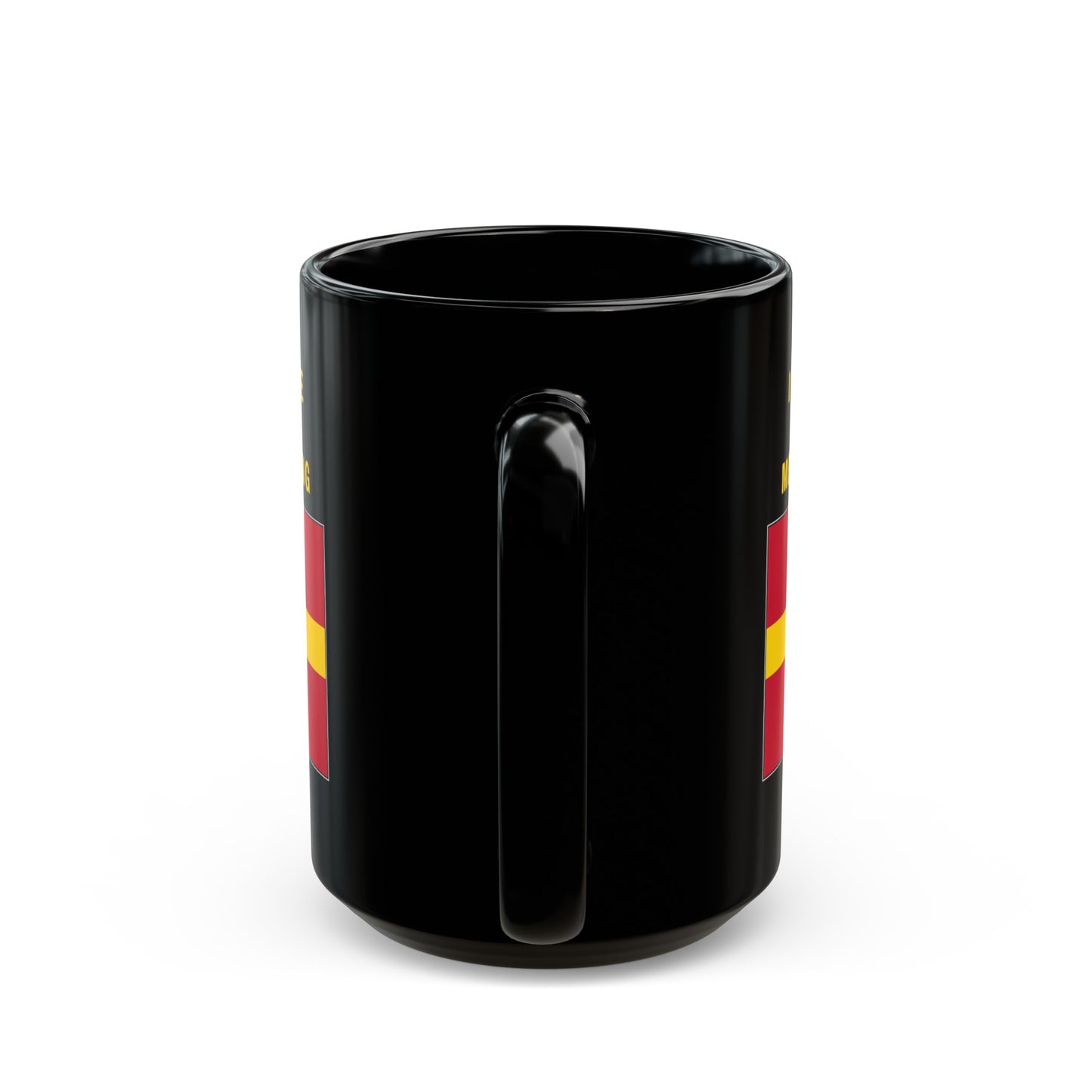 nautiMessage Black Mug - ROMEO - I Have no Meaning