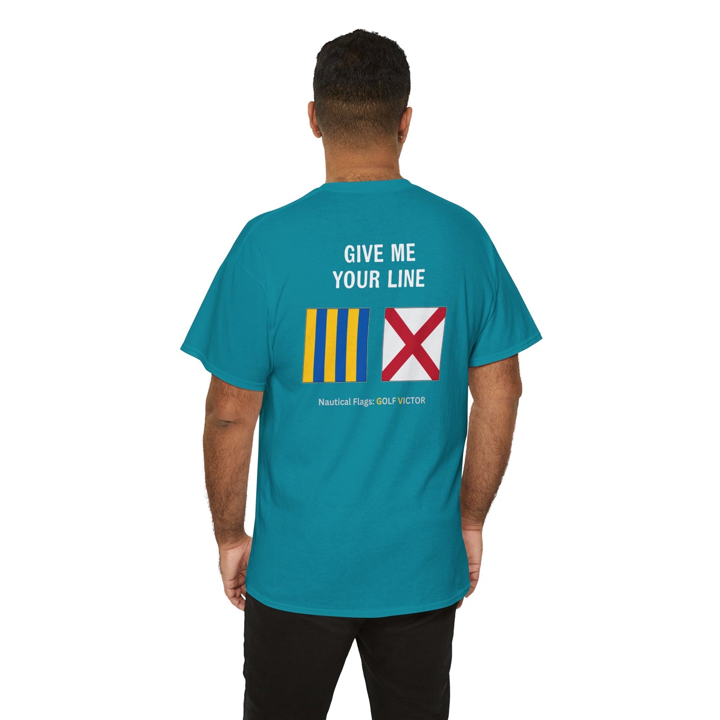 nautiMessage Tee Shirt GOLF VICTOR - Give Me Your Line