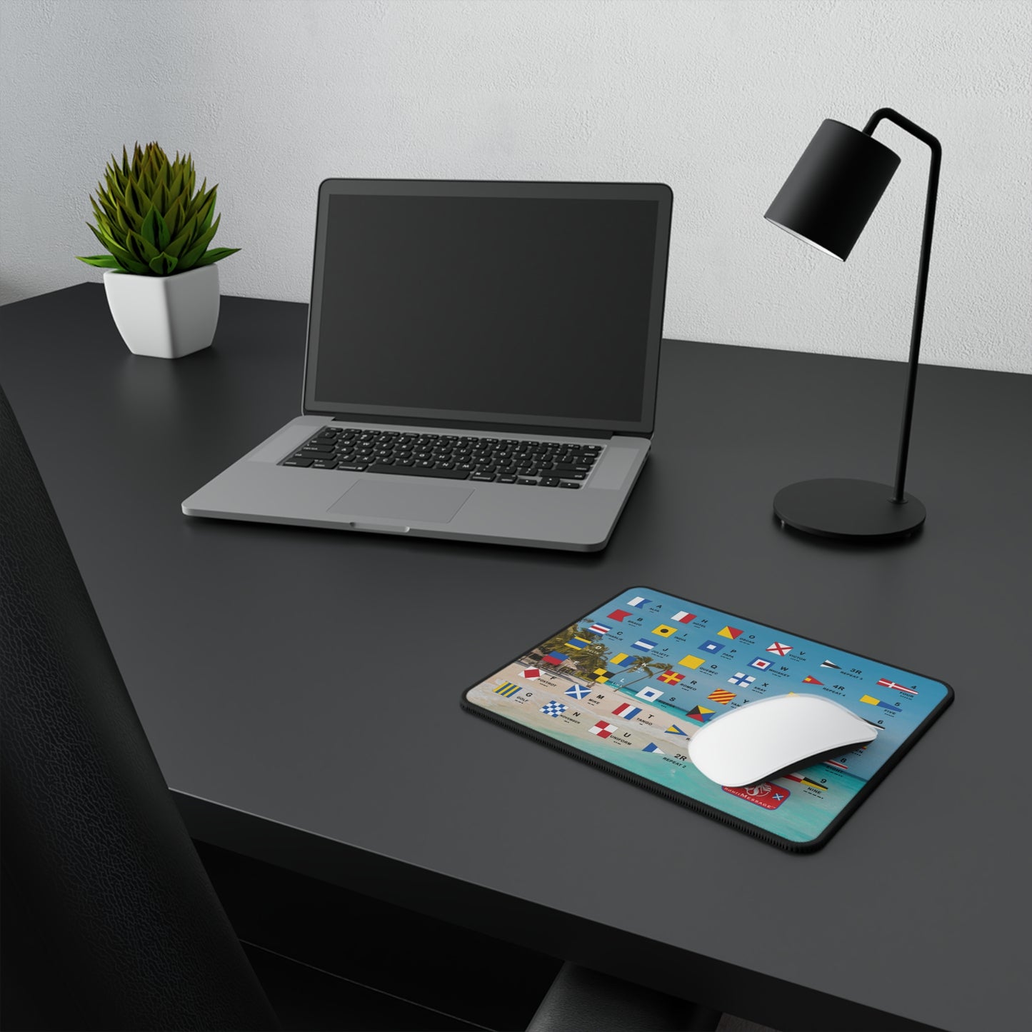 nautiMessage Non-Slip Gaming Mouse Pad