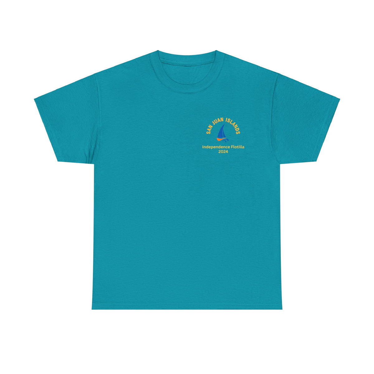 nautiMessage Tee Shirt: San Juan Independence Flotilla 2024