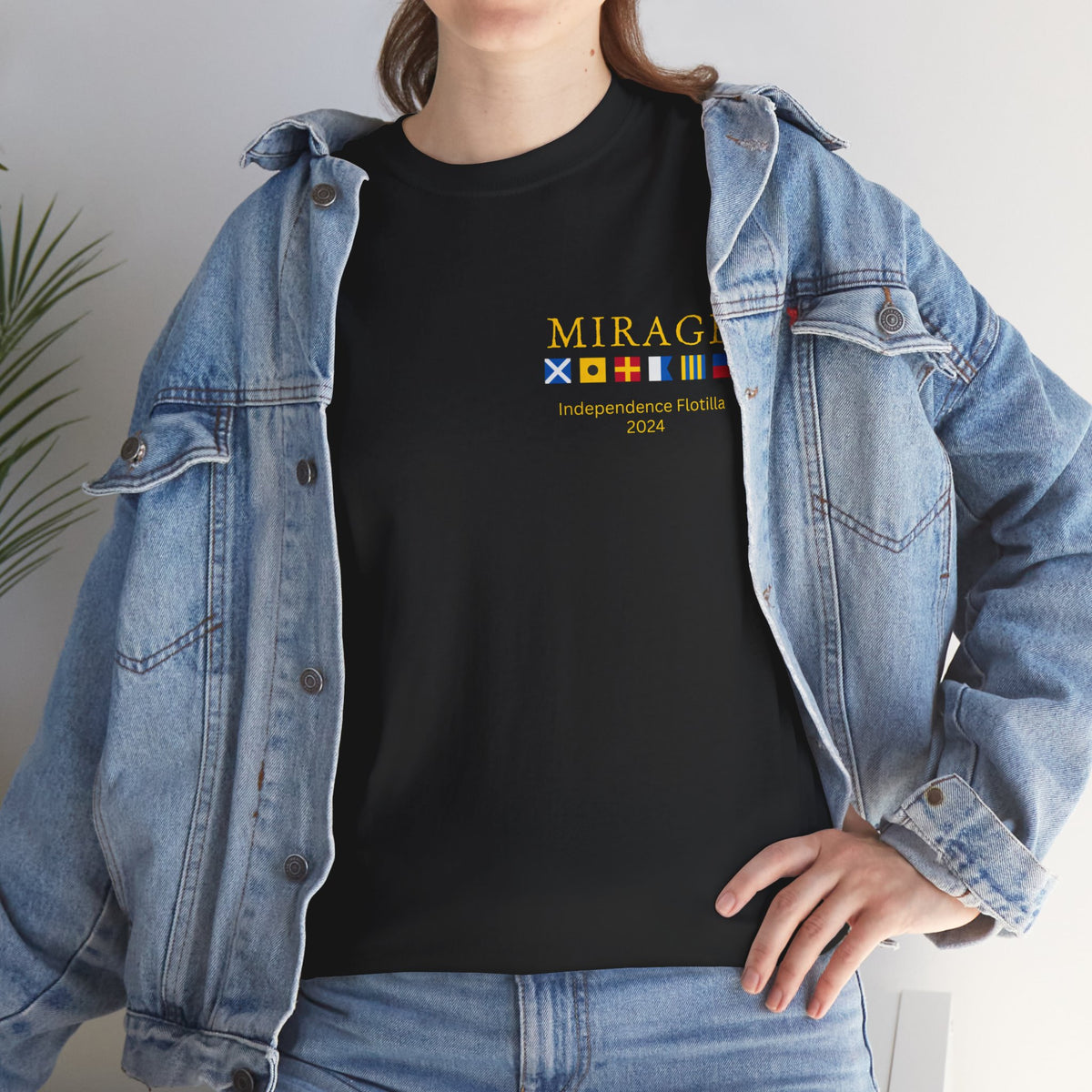 nautiMessage tShirt for vessel: MIRAGE Independence Flotilla 2024