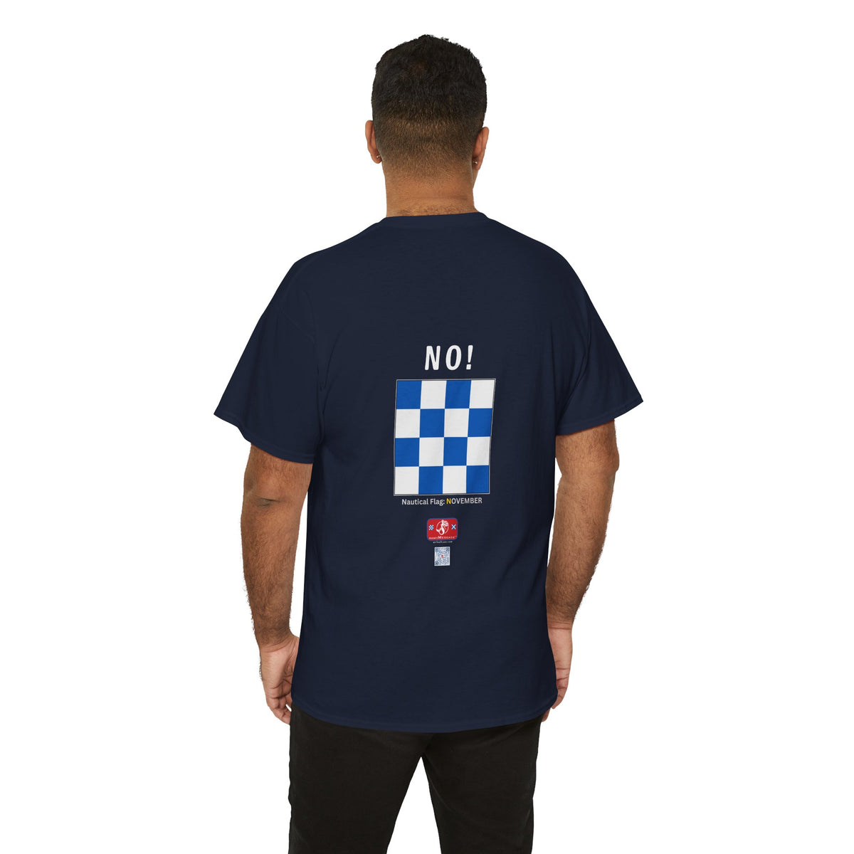 nautiMessage Tee Shirt CHARLIE/NOVEMBER - Front: YES   Back: NO