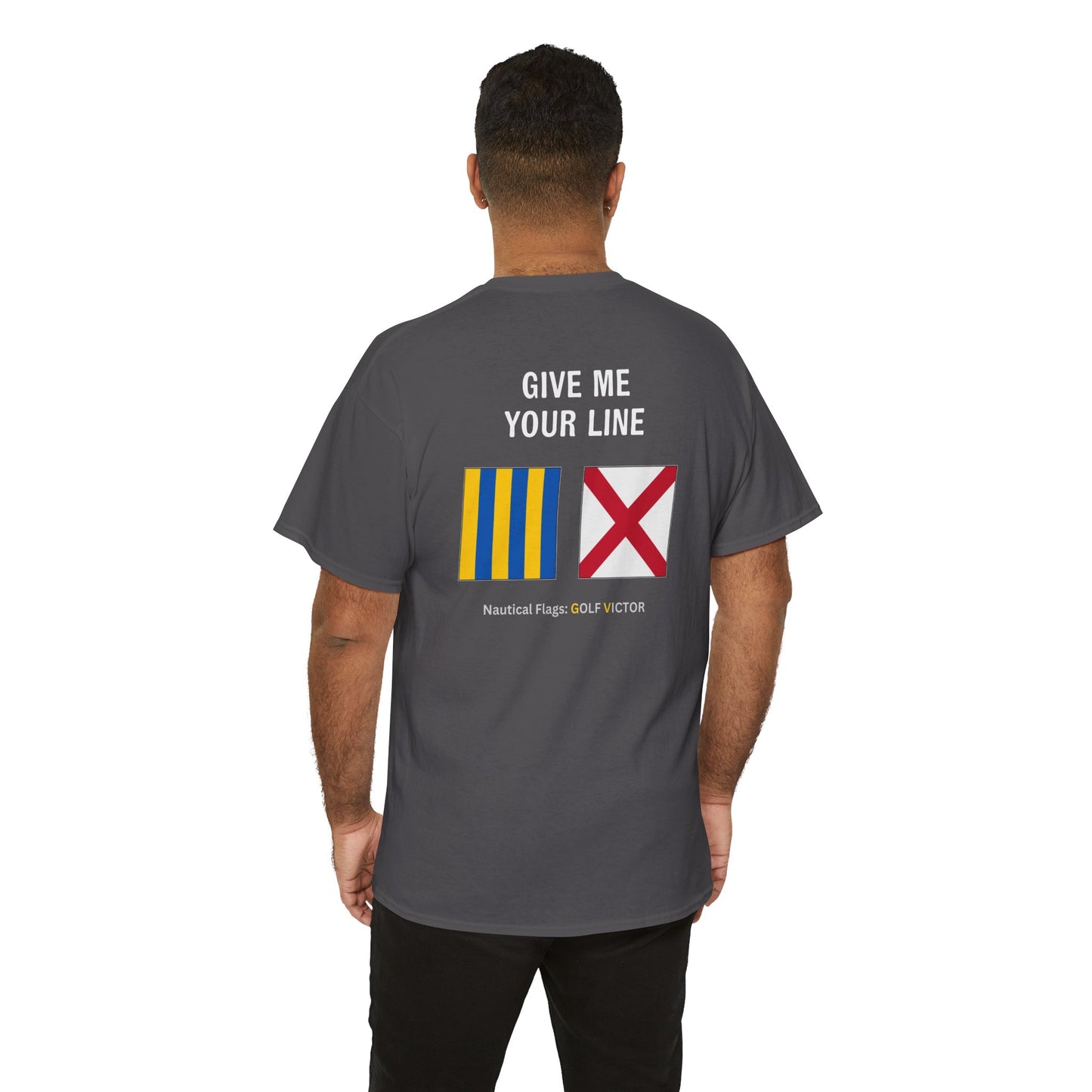 nautiMessage Tee Shirt GOLF VICTOR - Give Me Your Line