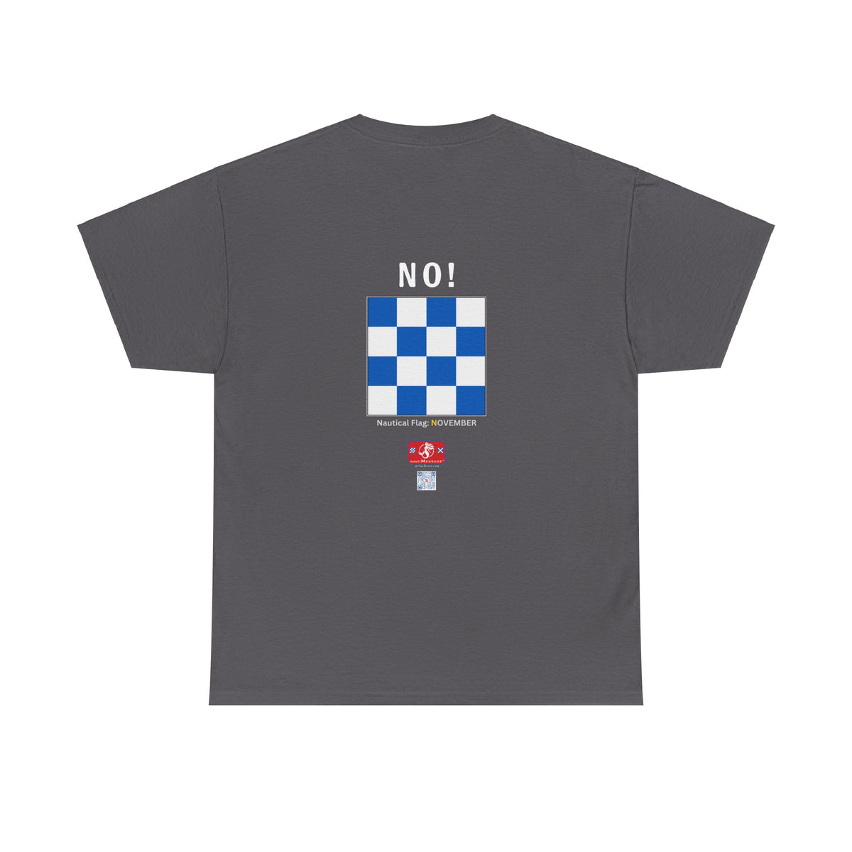 nautiMessage Tee Shirt CHARLIE/NOVEMBER - Front: YES   Back: NO