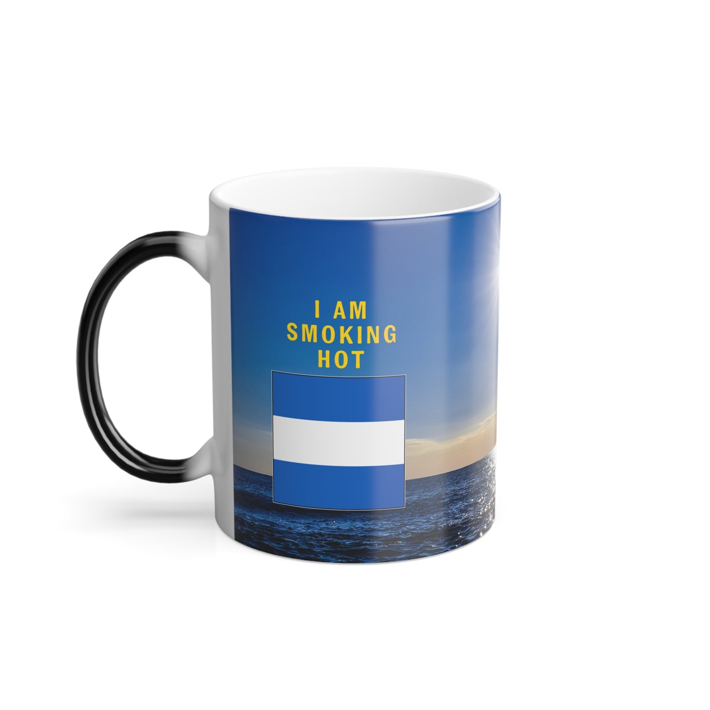 nautiMessage Hidden Message Mug  - JULIETT - I am Smoking Hot