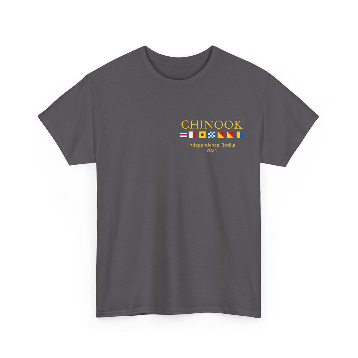 nautiMessage tShirt for vessel: CHINOOK Independence Flotilla 2024