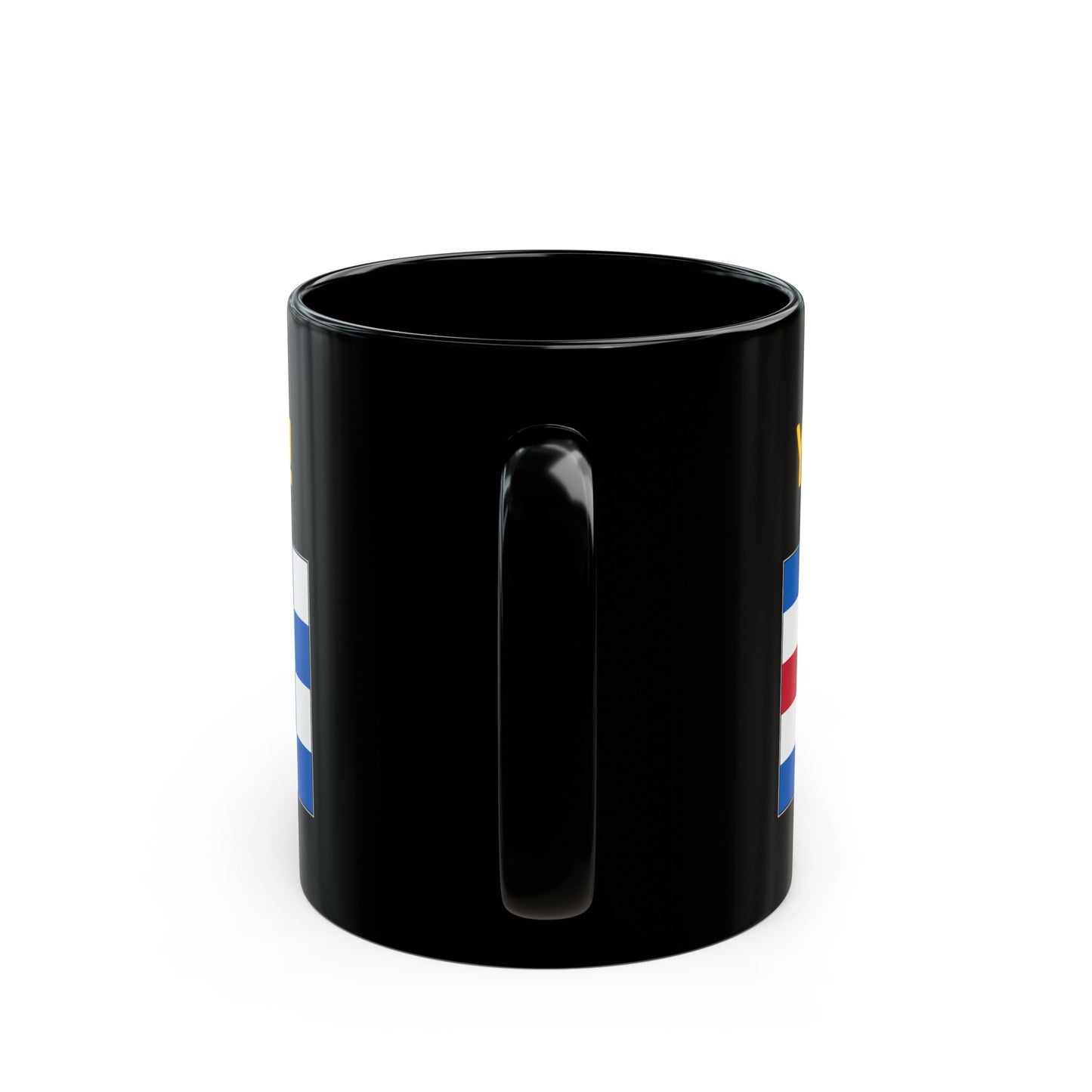 nautiMessage Black Mug - YES/NO - Charlie and November Flags