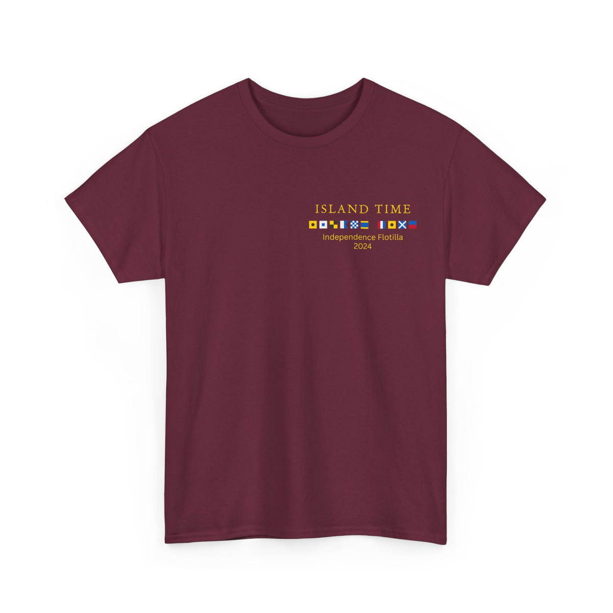 nautiMessage tShirt for vessel: ISLAND TIME Independence Flotilla 2024