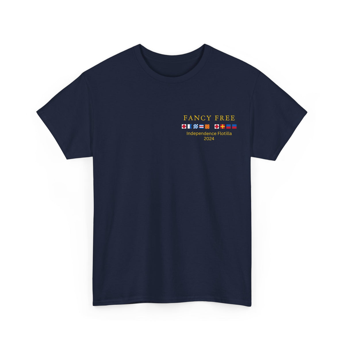 nautiMessage tShirt for vessel: FANCY FREE Independence Flotilla 2024