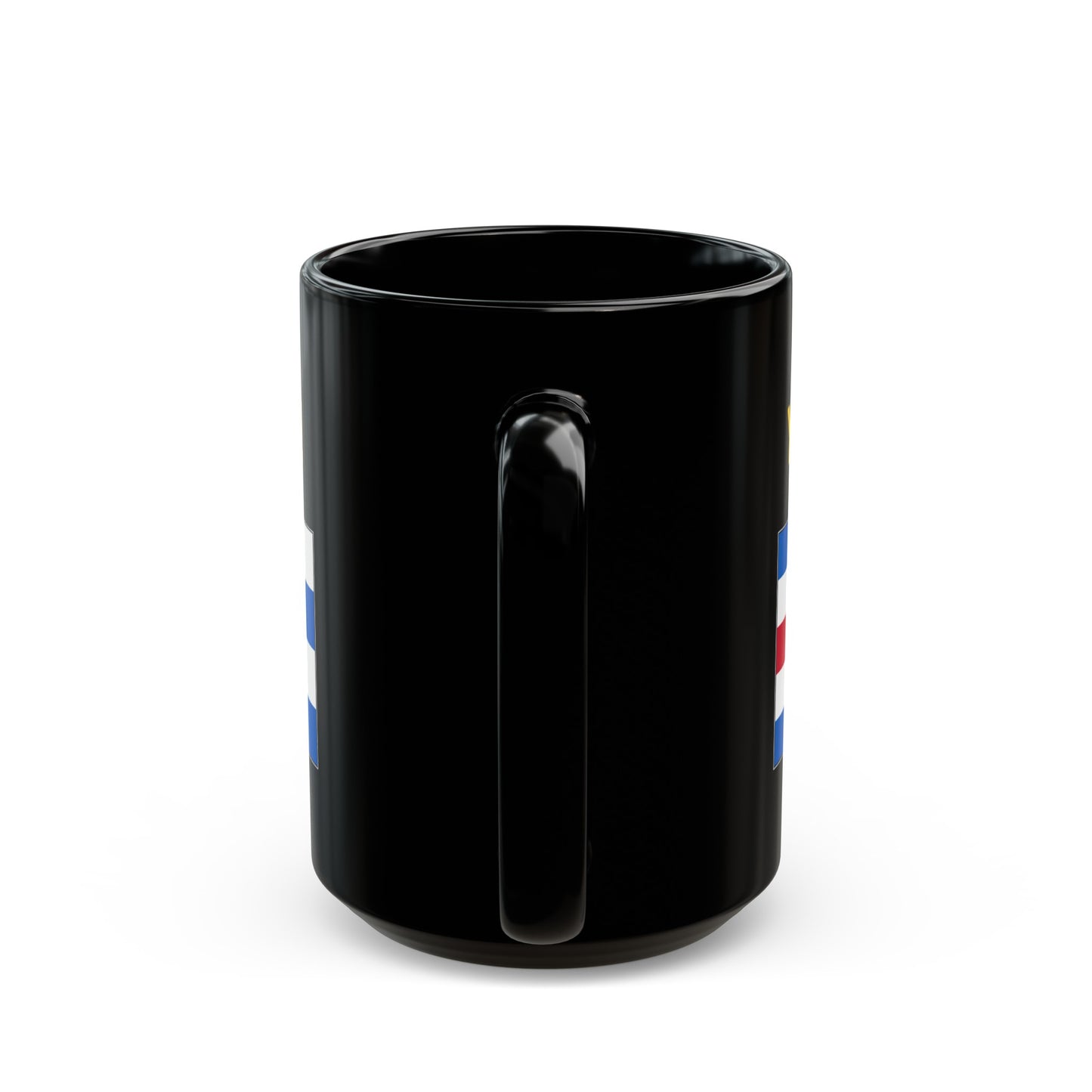 nautiMessage Black Mug - YES/NO - Charlie and November Flags