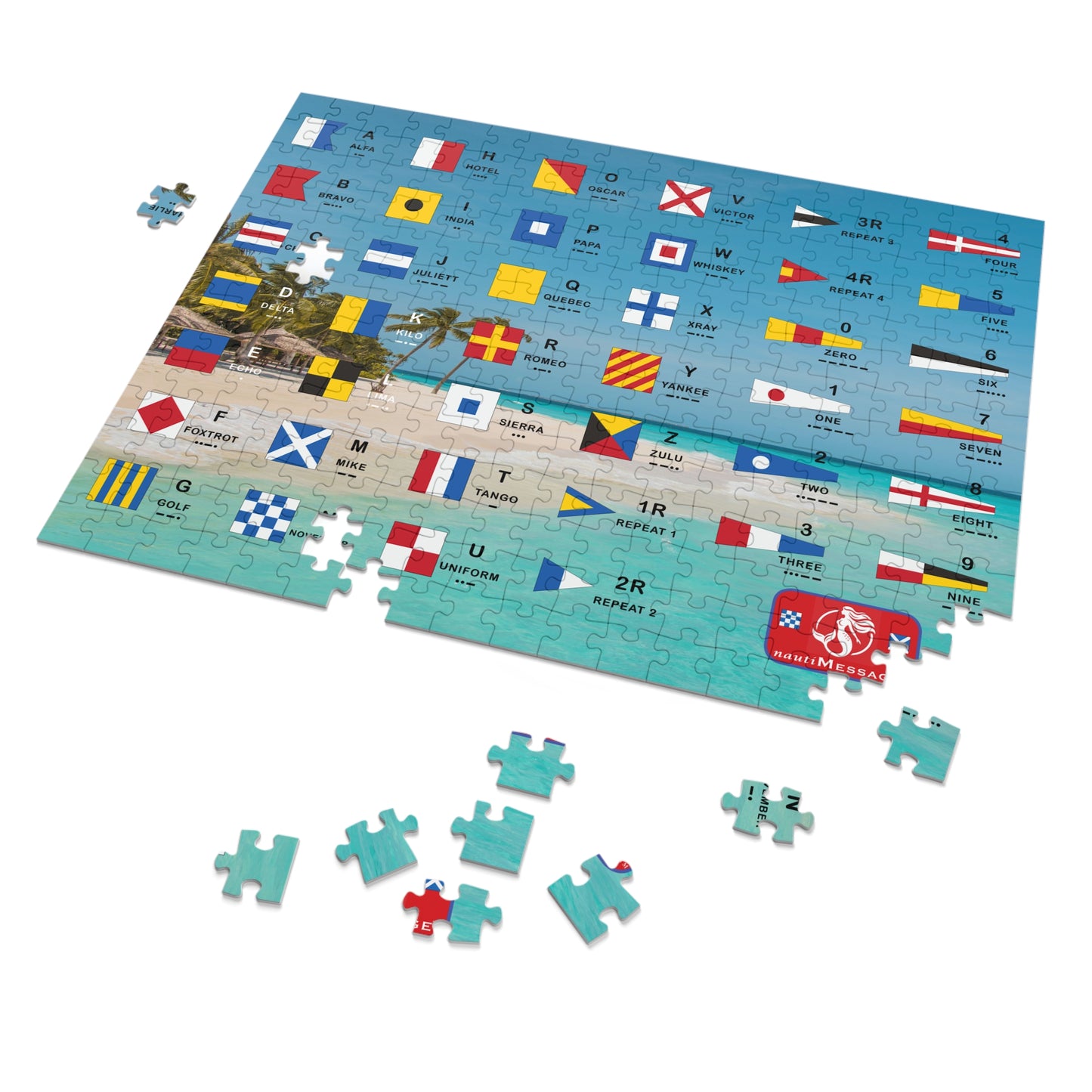 nautiMessage Jigsaw Puzzle (110 or 252 pieces)