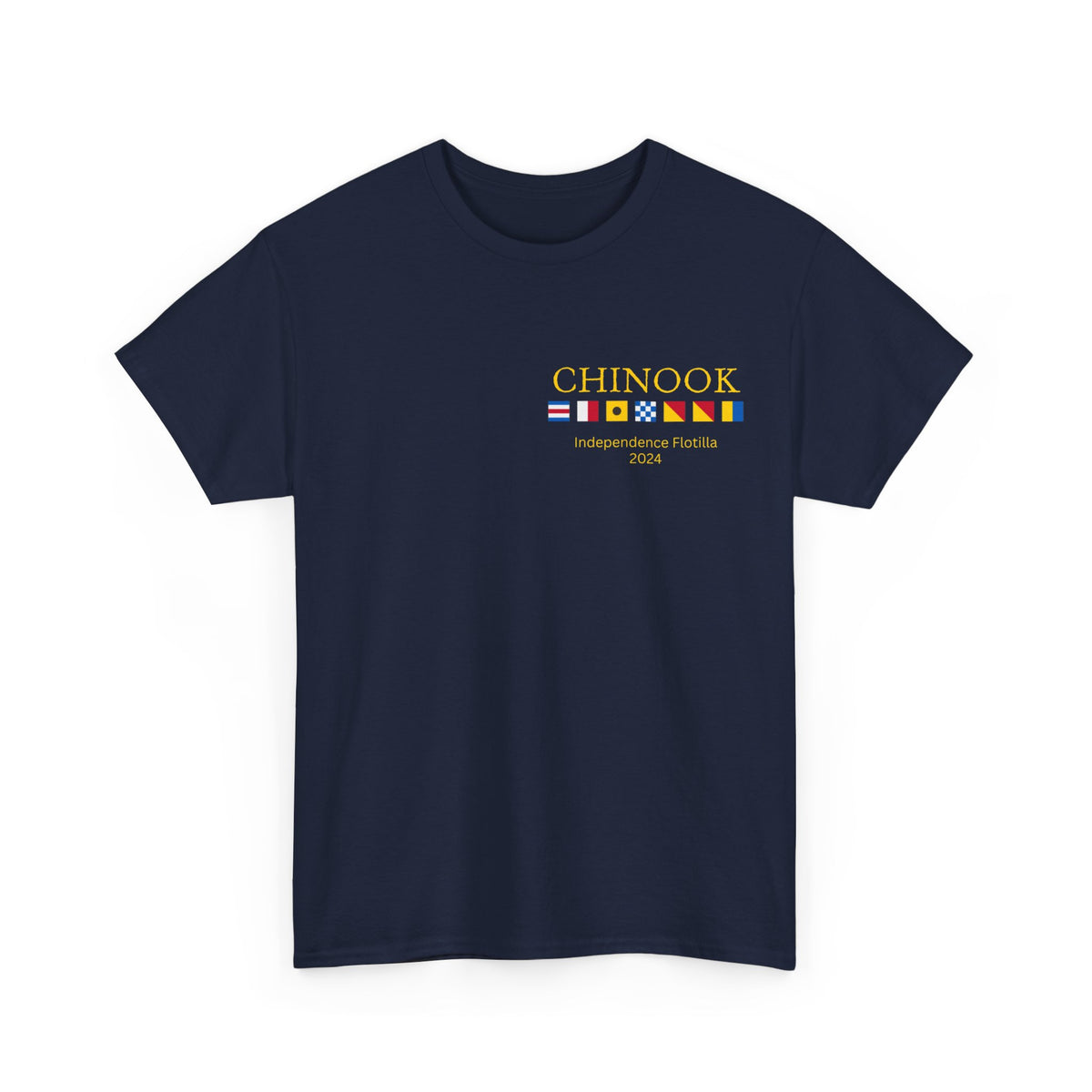 nautiMessage tShirt for vessel: CHINOOK Independence Flotilla 2024