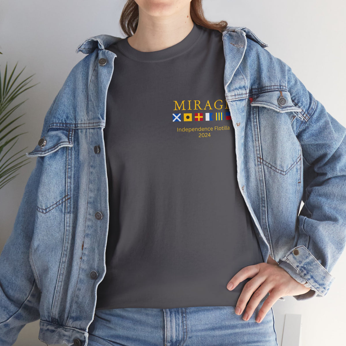 nautiMessage tShirt for vessel: MIRAGE Independence Flotilla 2024