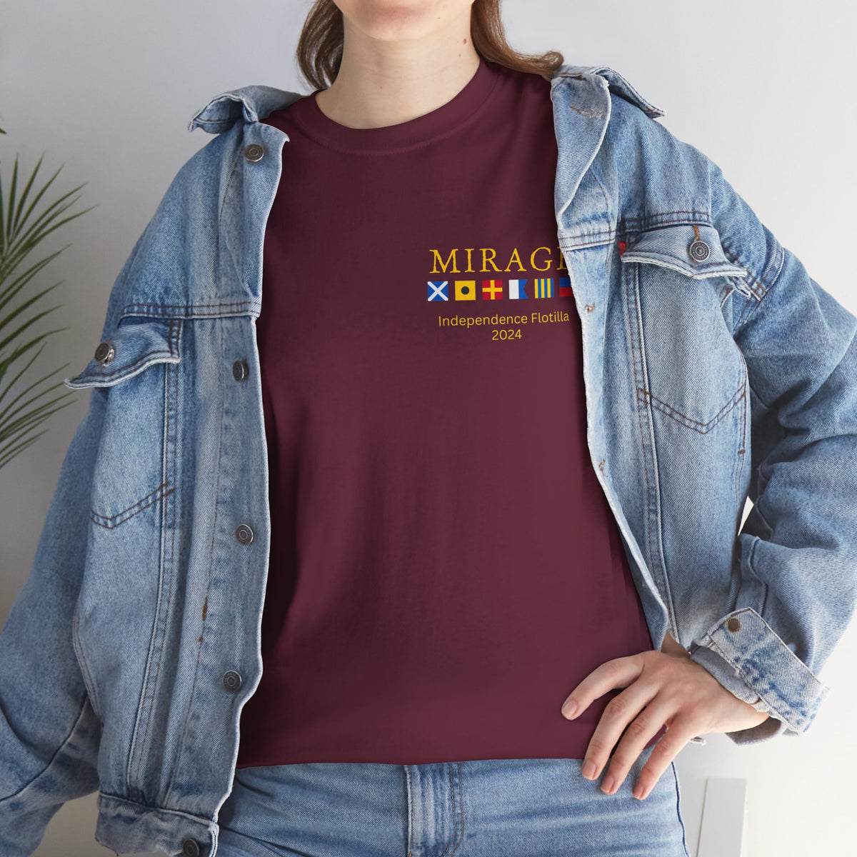 nautiMessage tShirt for vessel: MIRAGE Independence Flotilla 2024