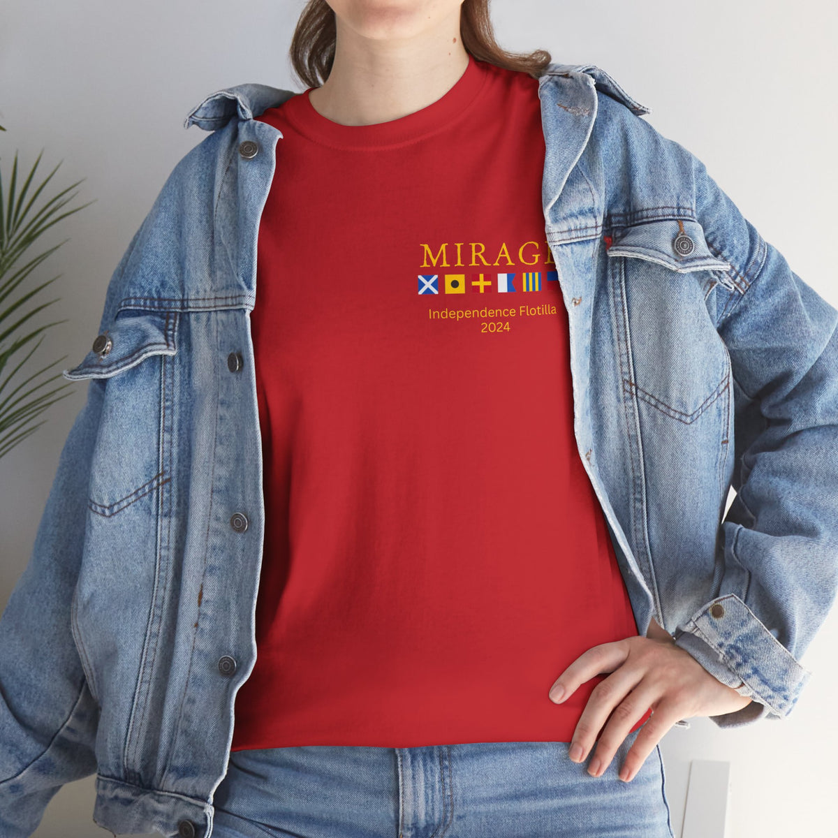 nautiMessage tShirt for vessel: MIRAGE Independence Flotilla 2024
