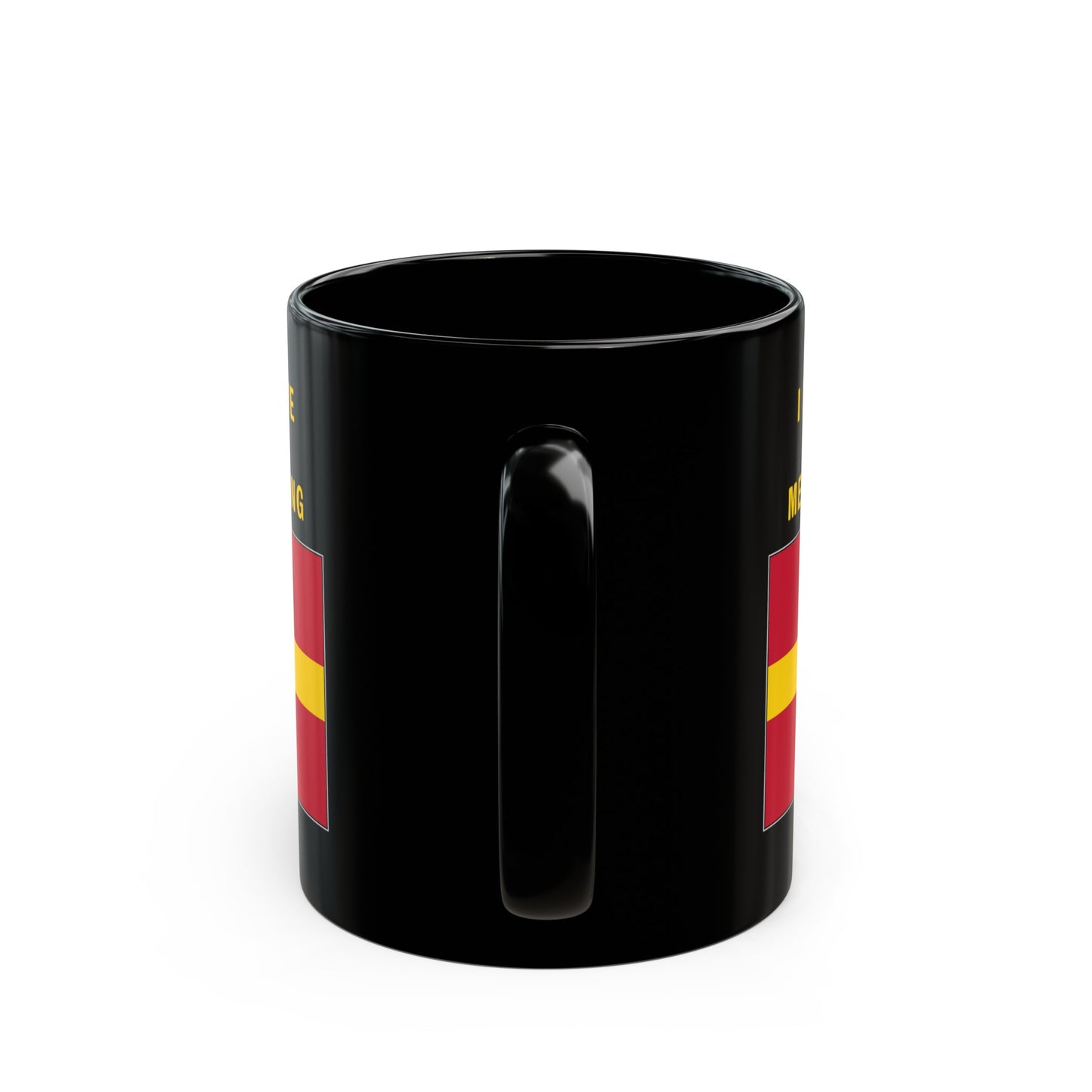 nautiMessage Black Mug - ROMEO - I Have no Meaning