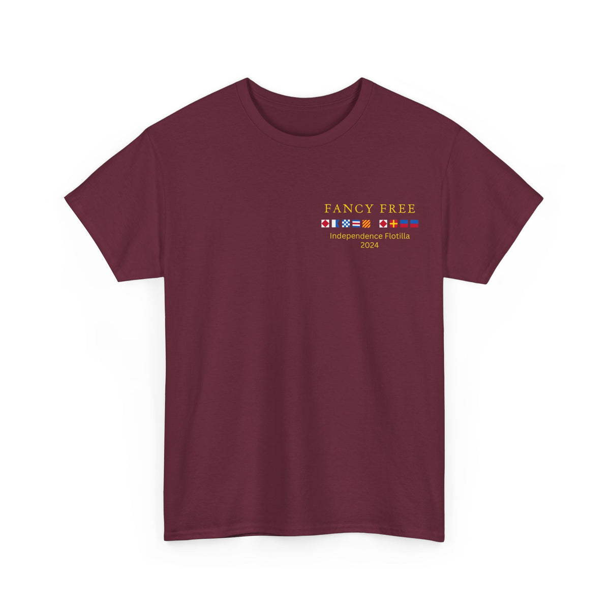 nautiMessage tShirt for vessel: FANCY FREE Independence Flotilla 2024