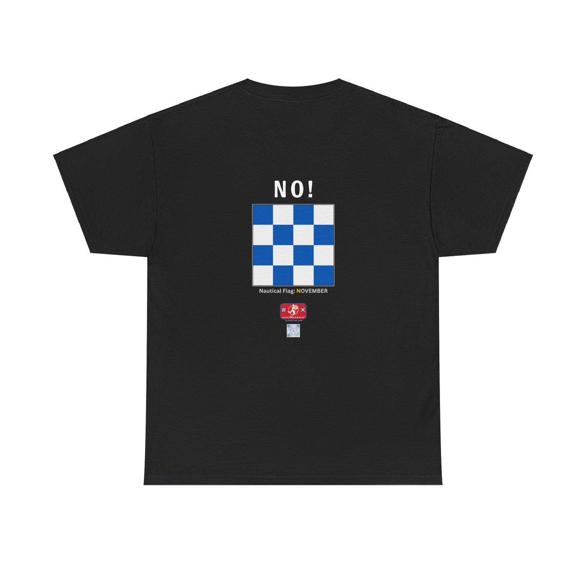 nautiMessage Tee Shirt CHARLIE/NOVEMBER - Front: YES   Back: NO