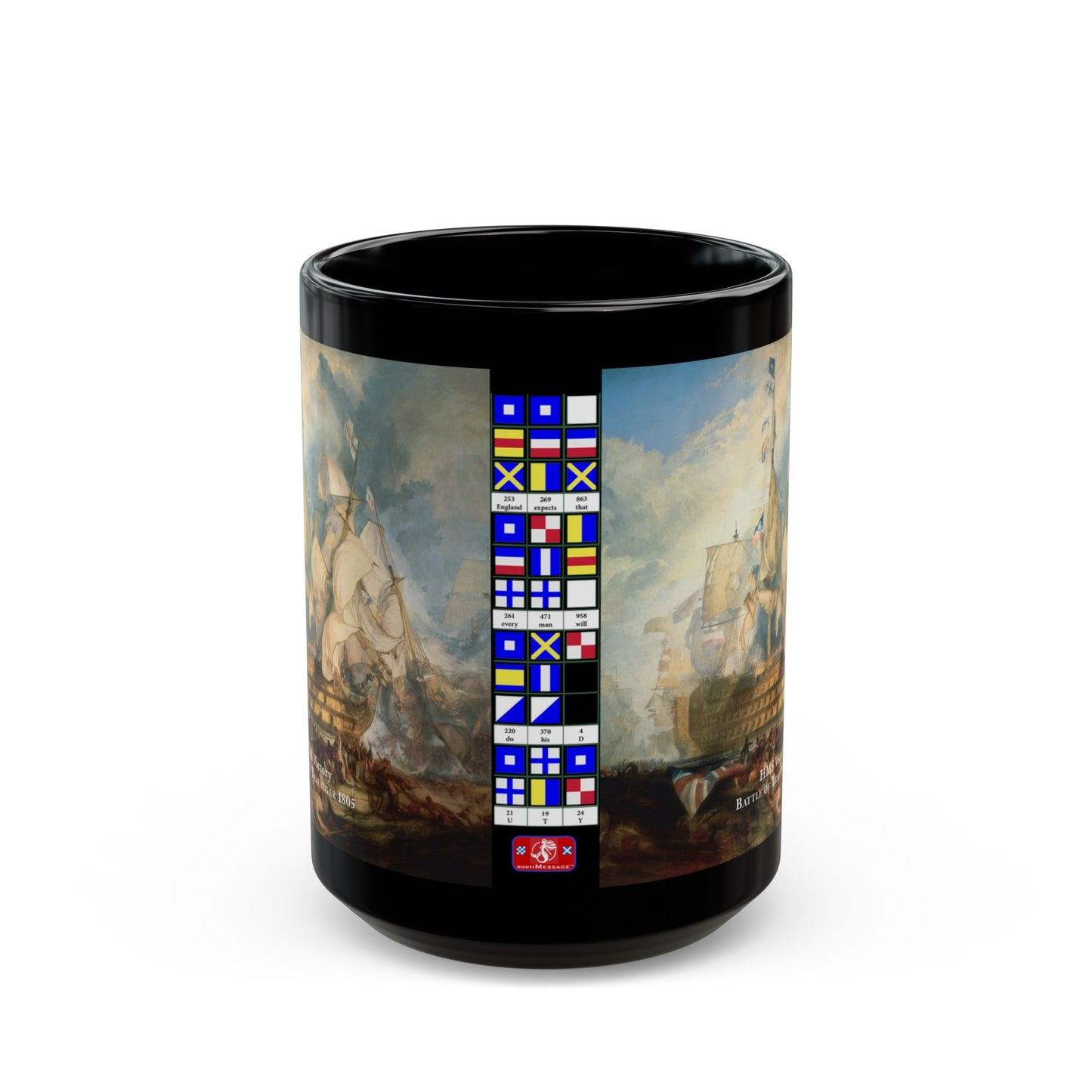 nautiMessage Mug - Special Lord Nelson at the Battle of Trafalgar