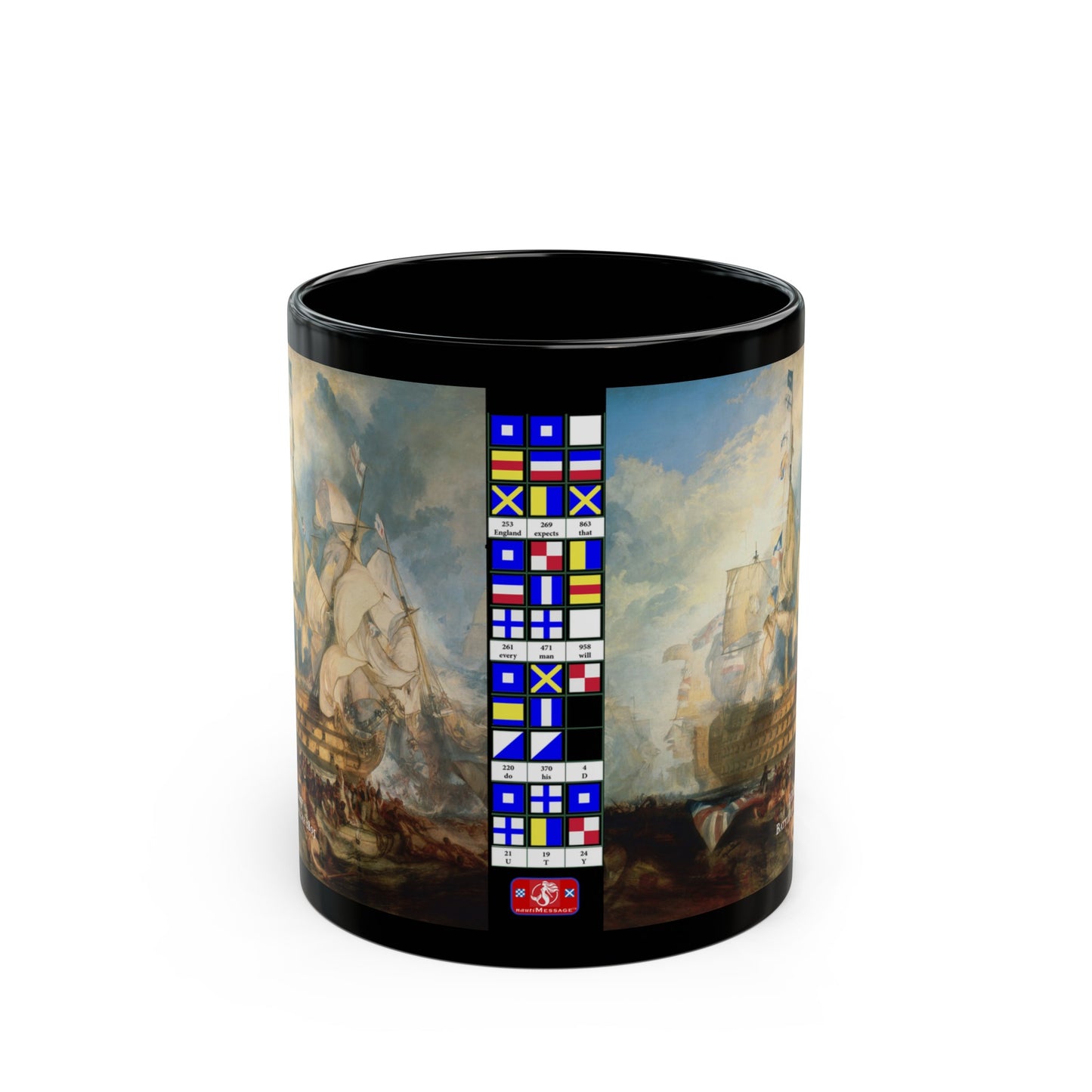 nautiMessage Mug - Special Lord Nelson at the Battle of Trafalgar