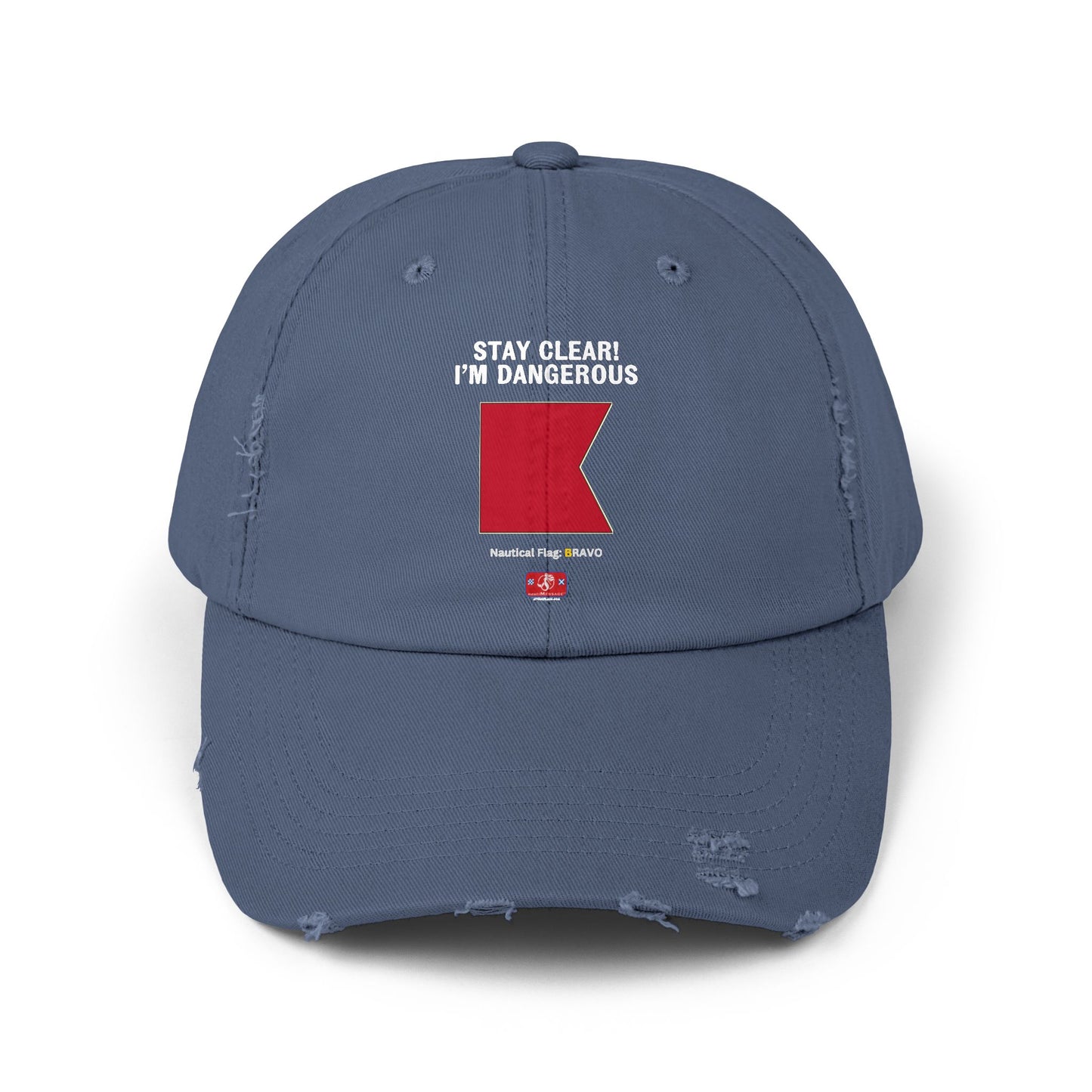 nautiMessage Cap - BRAVO - Stay Clear I'm Dangerous