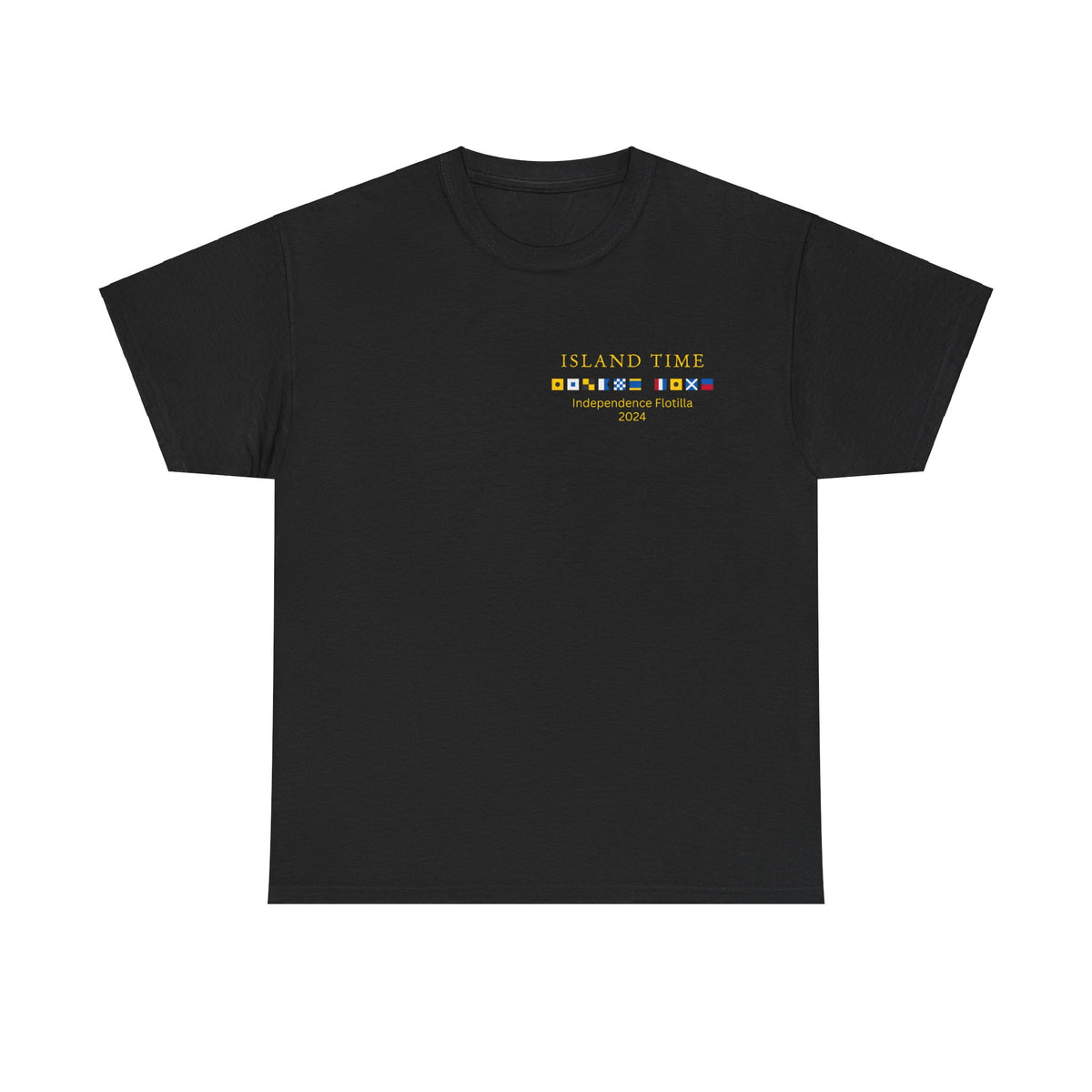 nautiMessage tShirt for vessel: ISLAND TIME Independence Flotilla 2024