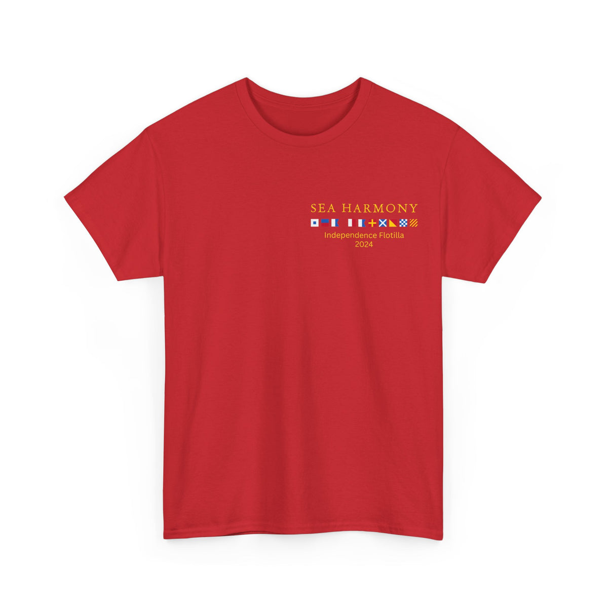 nautiMessage tShirt for vessel: SEA HARMONY Independence Flotilla 2024