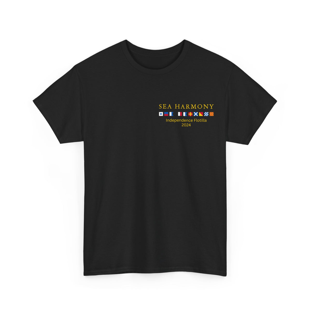 nautiMessage tShirt for vessel: SEA HARMONY Independence Flotilla 2024