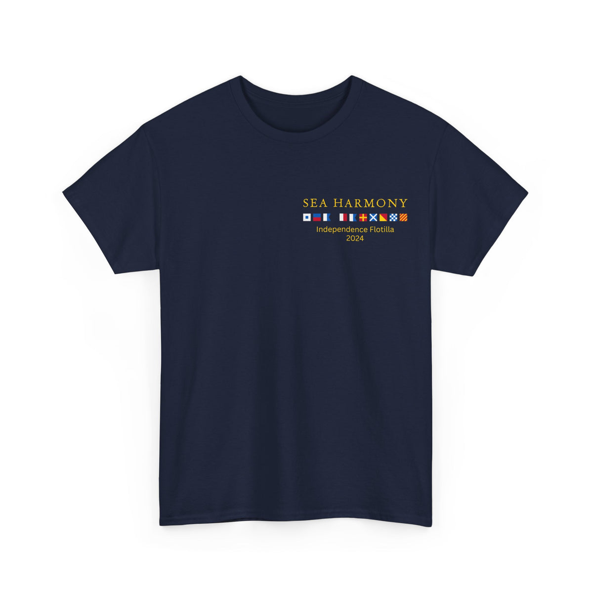 nautiMessage tShirt for vessel: SEA HARMONY Independence Flotilla 2024
