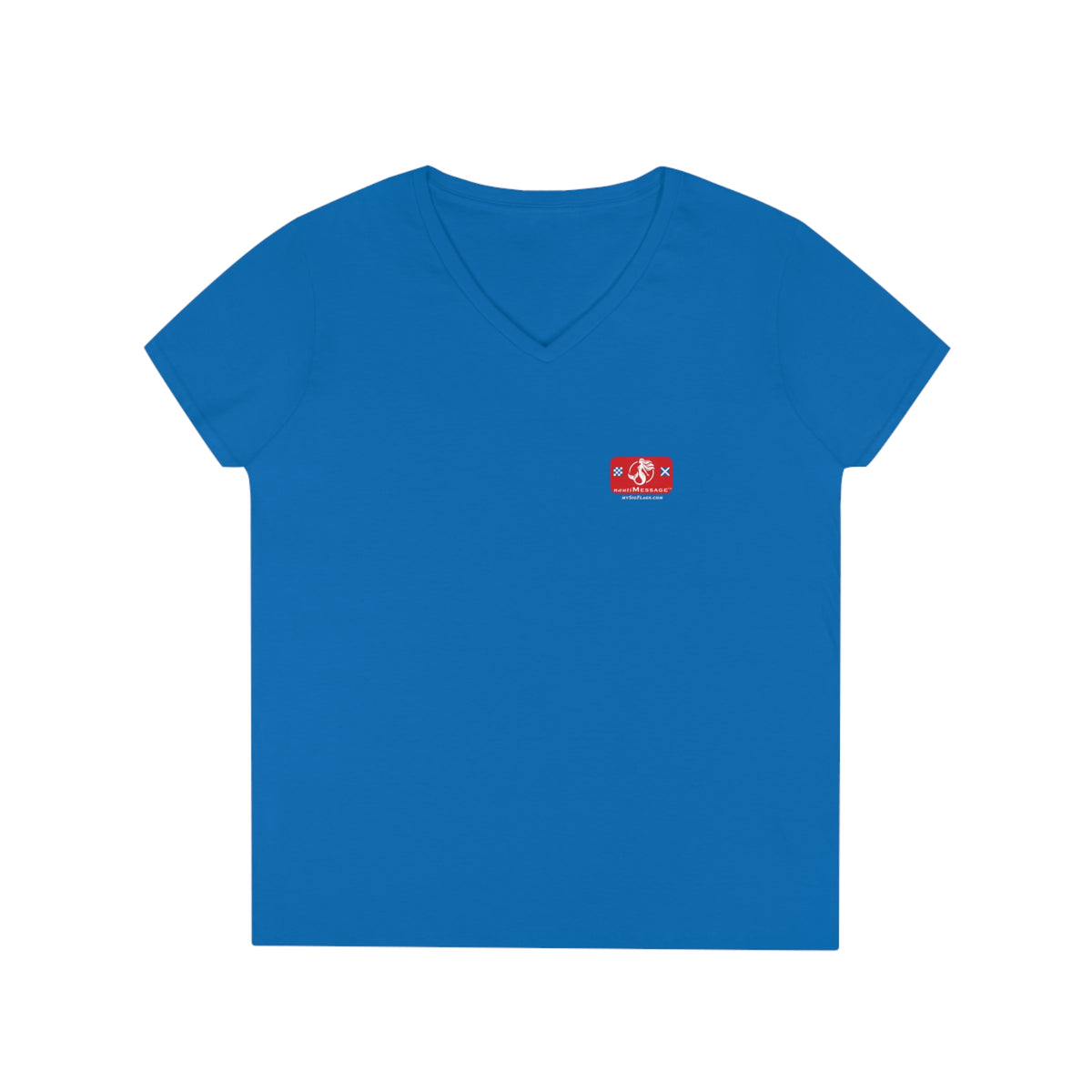 nautiMessage Ladies' V-Neck T-Shirt BRANDON
